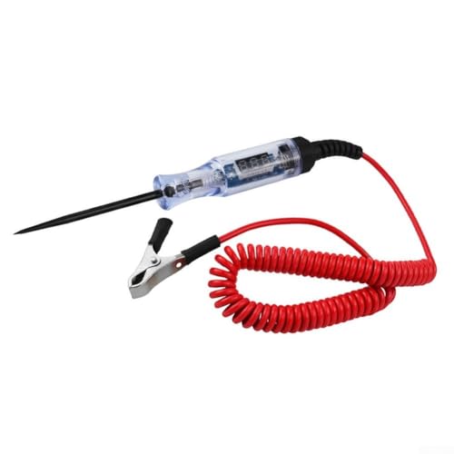 5-120V Spannungsprüfer Stift mit Klemme für Kfz-Diagnose-Sondenprüfung an Autos, Anhängern, Booten und Motorrädern von Yuanpgky
