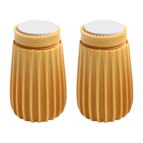 Bettstabilisator 2er-Set, verstellbare Kopfteil-Werkzeuge zur Geräuschreduzierung und Stabilität (Gelb L) von Yuanpgky