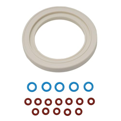 Dual Boiler Group Head Gasket Seal with O For Rings Set for Breville BES920 BES900 BES980, Complete 18pcs Silicone O For Rings Kit for Steam and Brew Boiler Maintenance von Yuanpgky