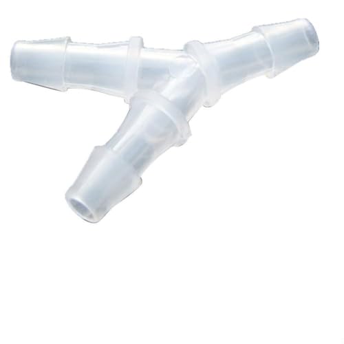 Effiziente Wasserdurchflussverteilung mit Y-förmigem T-Verbindungsstück, Schlauchstutzen für Garten und Aquarium (3,2 mm Y-T-Stück) von Yuanpgky