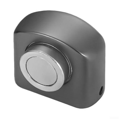 Eingebauter magnetisierter Türstopper aus Zinklegierung, der Stil und Funktionalität perfekt ausbalanciert (grau) von Yuanpgky