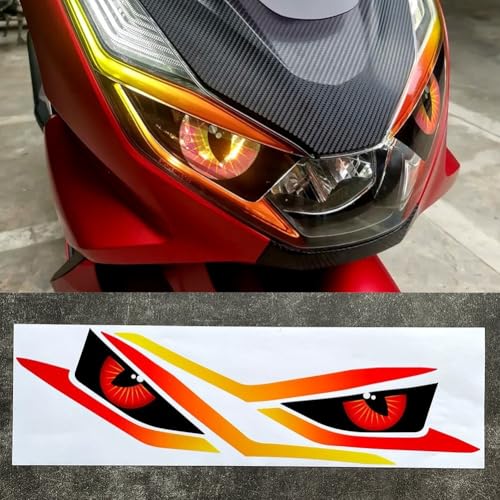 Einzigartiger Scheinwerfer-Aufkleber für Honda PCX160 Elevate Your Motorcycle Look (C) von Yuanpgky