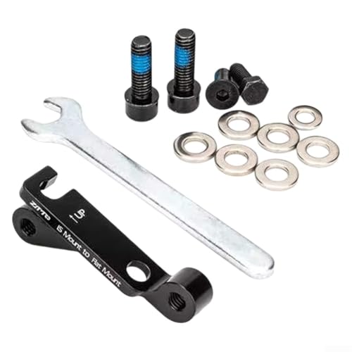 Fahrrad-Scheibenbremsen-Adapter IS auf Flachmontage, Bremssattel, Montage-Konverter mit Montageset für Mountainbike, Rennrad, Rahmen, Gabel, 160 mm, 180 mm Fahrrad-Scheibenbremsen-Adapter IS auf Flachmontage, Bremssattel, Montage-Konverter mit Montageset für Mountainbike, Rennrad, Rahmen, Gabel, 160 mm, 180 mm von Yuanpgky