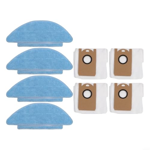 ForLUBLUEU SG60 SFor L60 SFor L61 and For Tikom L9000 Kompatibles Wischtuch und Staubbeutel Set für Saugroboter, um Staub und Schmutz effektiv zu entfernen von Yuanpgky