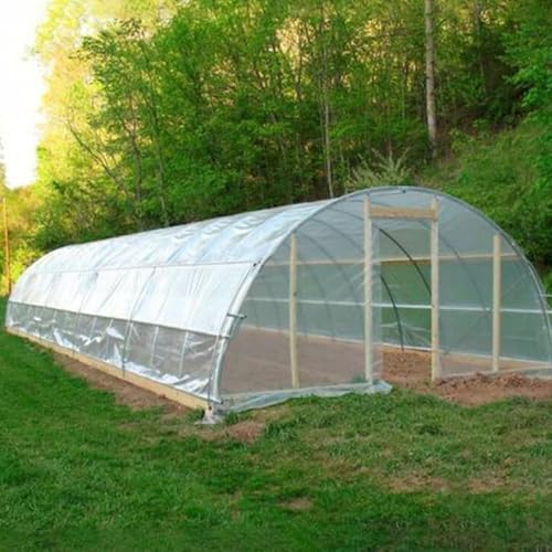 Gewächshaus-Abdeckfolie, Lösung für Höfe und Gärten zur Unterstützung des Pflanzenwachstums (3 m x 15 m) von Yuanpgky