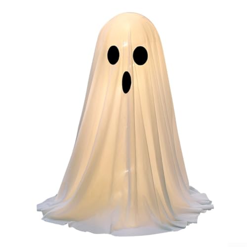 Halloween-Fensterdekoration, LED-Halloween-Erscheinungslicht mit 8 verschiedenen Modi, batteriebetrieben, für den Außenbereich, Hof und Veranda, gruselige Beleuchtung (1) von Yuanpgky
