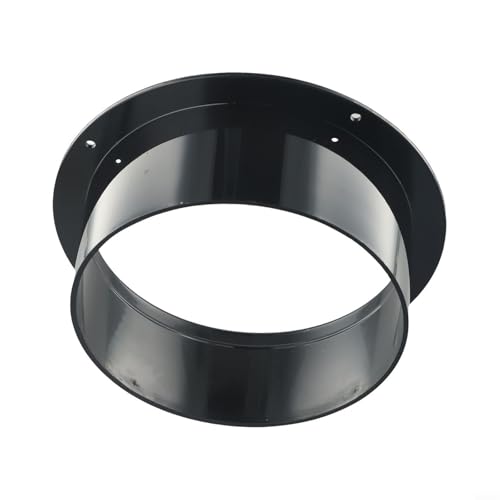 Kanalverbinderflansch – Kunststoff gerader Rohrflansch für Heizung, Kühlung, Belüftungssystem – Leitungskupplung Wandplatte – Montagegelenk-Set (150 mm) von Yuanpgky