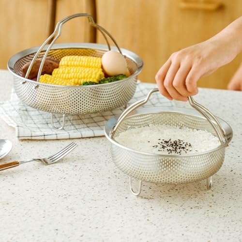 Kochen mit 304 Edelstahl für Dampfgarer Einsatz perfekt für gesunde Mahlzeiten mit minimalem Aufwand (L) von Yuanpgky