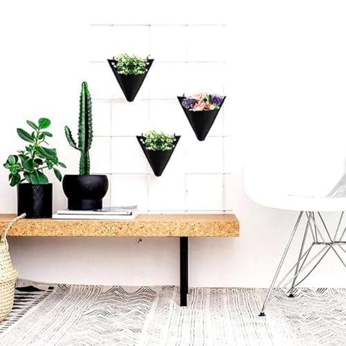 Leichte Wand-Pflanzgefäße für vertikale Gärten, benutzerfreundlich, Vlies-Pflanzsäcke für den Innen- und Außenbereich, 3 Stück Leichte Wand-Pflanzgefäße für vertikale Gärten, benutzerfreundlich, Vlies-Pflanzsäcke für den Innen- und Außenbereich, 3 Stück von Yuanpgky