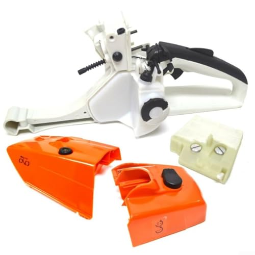 Luftfilter-Gehäusesatz, Ersatzgriff hinten und Luftfilterabdeckung für Kettensäge, passend für 026 M 60 Pro Modelle OEM 1121 080 1605 1121 140 1915 von Yuanpgky