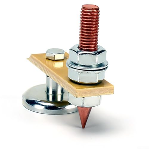 Magnetische Schweißklemmen, Schweißzubehör mit Magnet-Design für Stabilität und Wärmeleitung, kompatibel mit verschiedenen Metalloberflächen, 2 Stück von Yuanpgky