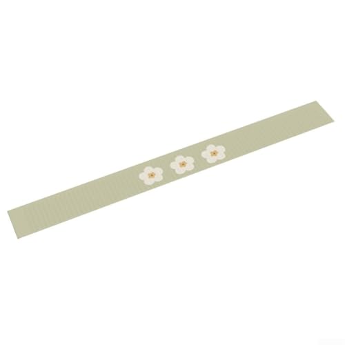 Magnetischer Heizkörper-Staubschutz | Baumwoll-Leinen-Stoff, dekoratives Schutzpolster | atmungsaktives Design, Heimdekoration, Grün (100 cm) von Yuanpgky