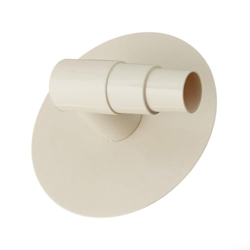Pool Skimmer Vakuumplatte, Ersatzbogen & Platte Low Profile Skimmer Vac Adapter Kunststoff Pool Vakuumplatte mit 90° Winkel Ersatzschlauch Winkeladapter von Yuanpgky