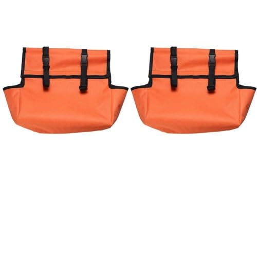 Robuste Teleskop-Leiter-Werkzeug-Aufbewahrungstaschen – Oxford-Stoff-Organizer für Schraubendreher, Schrauben und Hammer, 30 x 7 x 3 cm, Orange, 2 Stück von Yuanpgky