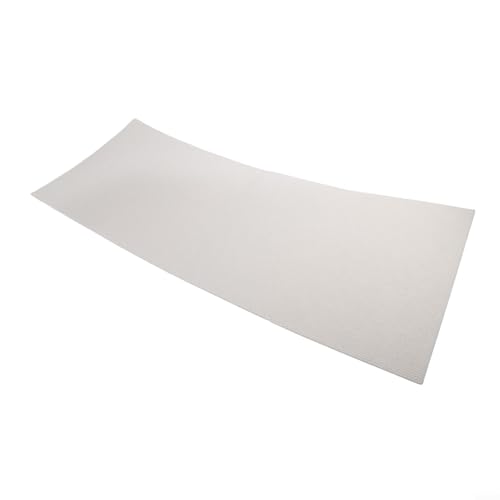 Schneidbare Kratzmatte für Katzen, 40 x 100 cm, zuschneidbarer Möbelschutz für Katzen, wandmontierte Klettermatte für Sofaschutz, Polyester, kratzfester Aufkleber (weiß) von Yuanpgky