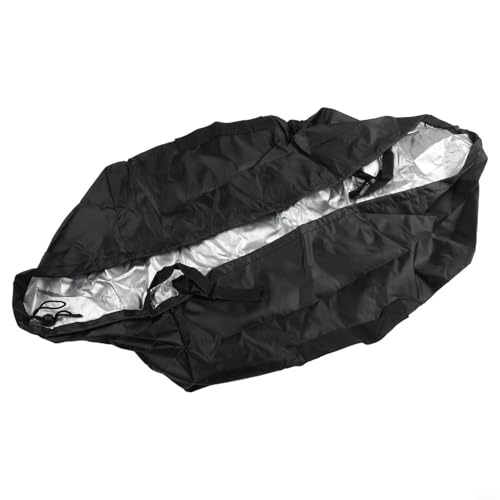 Sichere Passform Pizzaofenabdeckung für Cozze 90347, 420D Oxford mit Kordelzug für einfache Anpassung (58 x 58 x 28 cm) von Yuanpgky