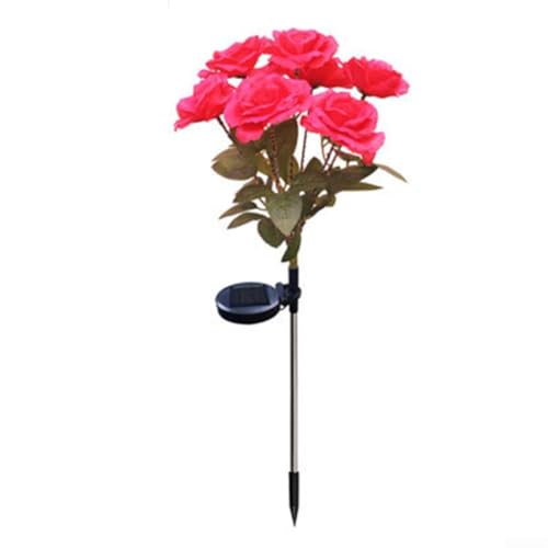Simulation Solar Rose Lights for Brightening Outdoor Spaces and Creating Inviting Atmosphere (Rose) von Yuanpgky