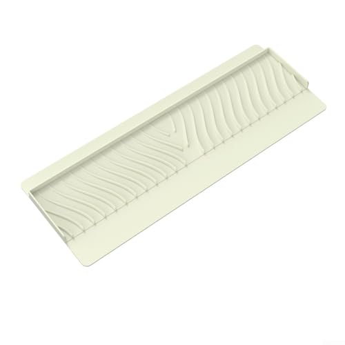 Spülbeckenkantenschutz mit innovativem Spritzschutz Design Silikon für Küche (Beige) von Yuanpgky