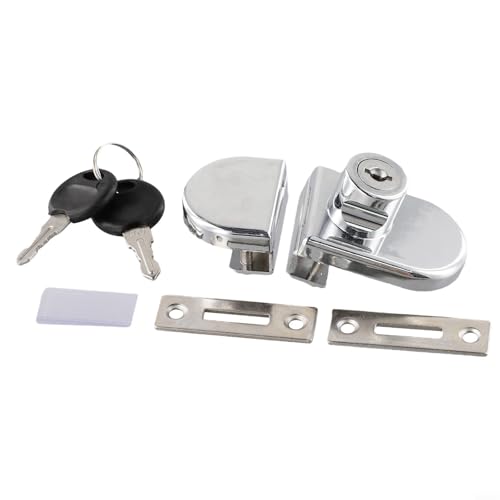 Stanzfreies Doppelglastürschloss aus starker Zinklegierung für Vitrinen von Yuanpgky