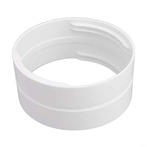 Tragbarer Abluftschlauchverbinder für Klimaanlage, 130 mm, 150 mm, ABS-Kunststoff, Gewindekupplung, mobile AC-K-Verlängerung, weiß, kompatibel (130 mm) von Yuanpgky