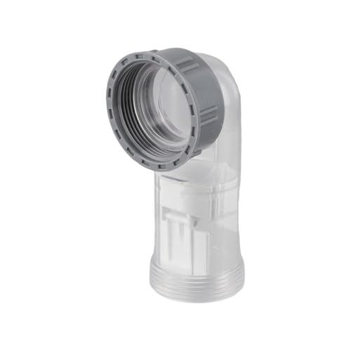 Transparenter 45 mm Waschbeckenablaufschlauch mit desodorierendem Ellenbogen-Rückschlagventil und Anti-Rückfluss-Design für Küche oder Badezimmer von Yuanpgky
