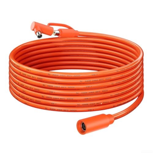 Verlängerungskabel, 10 m, DC8 mm, 12 AWG, mit DC7909 DC8020 Steckern, geeignet für Solaranlagen, einschließlich und Bluetti, mit PVC-beschichtetem Ummantelung Verlängerungskabel, 10 m, DC8 mm, 12 AWG, mit DC7909 DC8020 Steckern, geeignet für Solaranlagen, einschließlich und Bluetti, mit PVC-beschichtetem Ummantelung von Yuanpgky