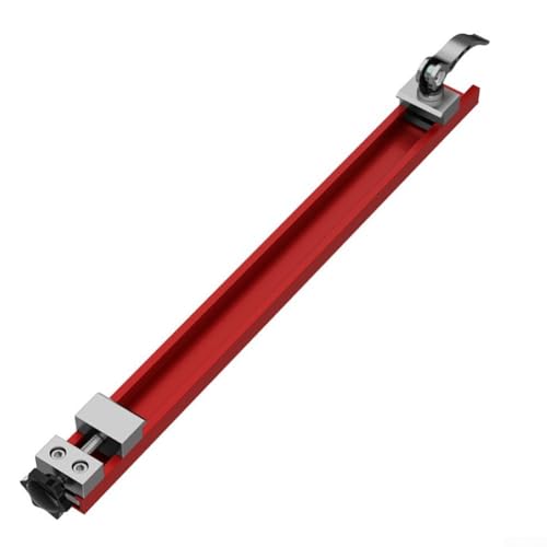 Verstellbare Tischsägen-Zaun-Vorrichtung mit 0–300 mm Breitenbereich, Schneidemaschinen-Lineal aus Aluminiumlegierung für präzise schmale Streifenschnitte, kompatibel mit 360 mm (4–6 Zoll) von Yuanpgky