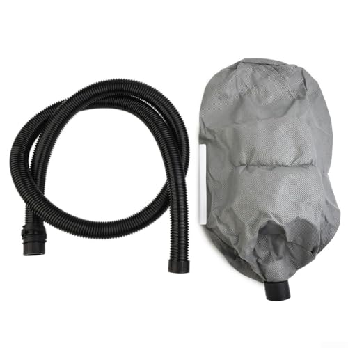 Wandschleifer Vakuumbeutel Set mit Schlauch Staub- Selbstansaugende Schleifpapiermaschine Staubsammler für Renovierungsteam Haushaltsstaubsauger von Yuanpgky