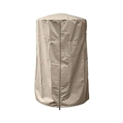 Wasserdichte Außenheizungsabdeckung 210D Oxford-Gewebe mit UV-beständiger Silberbeschichtung und staubdichtem Regenschutz für Kuppel-Terrassenheizer, 61 x 96,5 cm (Beige) von Yuanpgky
