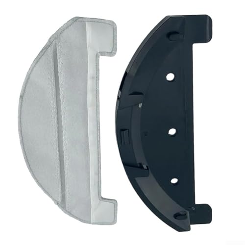 Wischmopp-Ersatz-Set mit Halterungspads, kompatibel mit Monsga MR1 Roboter-Staubsauger-Zubehör, Mikrofasertuch von Yuanpgky