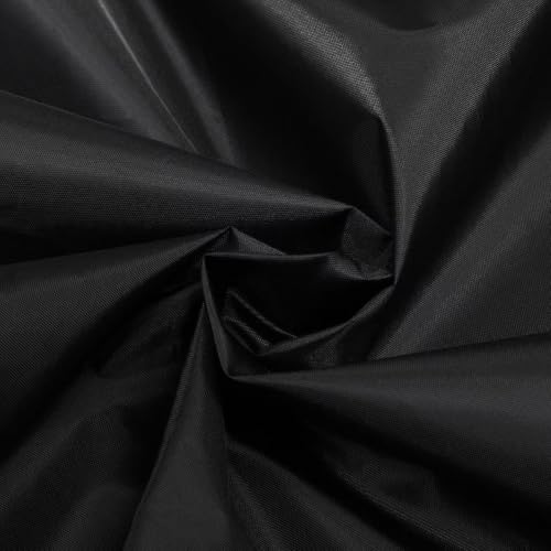Yuanpgky 210D Oxford wasserdichte Stapelstuhl-Abdeckung für Gartenmöbel, Terrassenmöbel, wetterbeständige Outdoor-Stuhlabdeckung mit Kordelzug, 65 x 65 x 85-114 cm, Schwarz von Yuanpgky