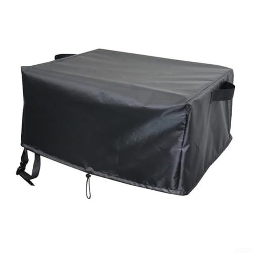 Yuanpgky 420D Oxford Gas-Pizzaofen-Abdeckung, wasserdichte Schutzhülle, mit Kordelzug und Griffen, für Cozze 90347 17 Zoll Outdoor-Kochen (58 x 58 x 28 cm) von Yuanpgky