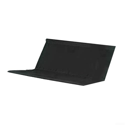 Yuanpgky Abdeckung für Gartenschaukelstühle, 600D-Oxford-Gewebe, für Gartenmöbel, wasserabweisend, UV-Schutz für 2-Sitzer, 115 x 48 x 48 cm (schwarz) von Yuanpgky