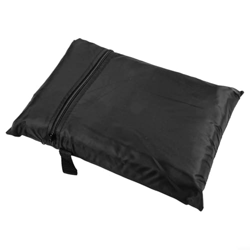 Yuanpgky Abdeckung für Hängeliege, 210D Oxford-Gewebe, wasserdicht, für Außenmöbel, Schutzhülle für Schaukelstuhl mit Sonnenschirm, schwarz, 185 x 116 x 198 cm von Yuanpgky