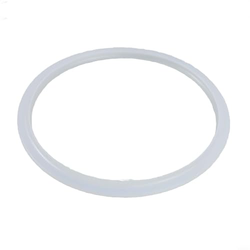 Yuanpgky Ersatz-Dichtungsring aus transparentem Silikongummi, für 20 cm AS-Schnellkochtopf, weiß, hohe Elastizität, Küchengeräte Yuanpgky Ersatz-Dichtungsring aus transparentem Silikongummi, für 20 cm AS-Schnellkochtopf, weiß, hohe Elastizität, Küchengeräte von Yuanpgky