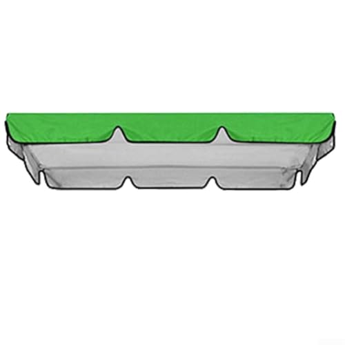 Yuanpgky Ersatzabdeckung für Terrassenschaukeln, wetterbeständig, Sonnenschutz, 190T Polyester, Abdeckung für Outdoor-Gartenmöbel, 3-Sitzer-Möbel (D) von Yuanpgky