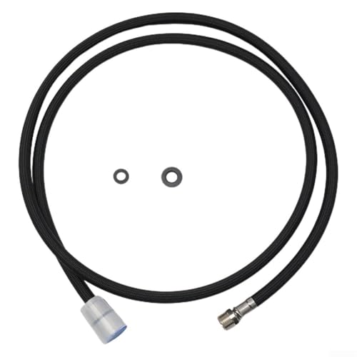 Yuanpgky Ersatzschlauch für Küchenspüle, 1500 mm, ausziehbarer Duschkopf, konisches Endstück mit O-Ring G1/2 Zoll Gewinde, M15, für alle Armaturen Yuanpgky Ersatzschlauch für Küchenspüle, 1500 mm, ausziehbarer Duschkopf, konisches Endstück mit O-Ring G1/2 Zoll Gewinde, M15, für alle Armaturen von Yuanpgky