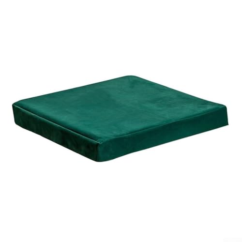 Yuanpgky Filz-Tischdecke, quadratisch, lässig, 86 x 91,4 cm, Dunkelgrün sowie Marineblau, für Spiele gedacht (Dunkelgrün) (91,4 x 91,4 cm) von Yuanpgky