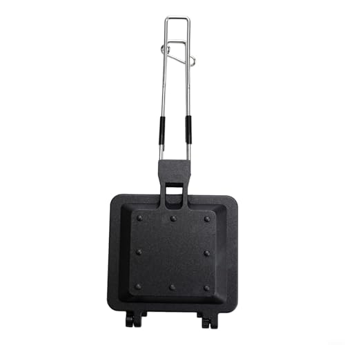Yuanpgky Frühstücks-Sandwich-Maker, nicht faltbare Sandwich-Pfanne, zum Reinigen des Grills für leckere Sandwiches, für Küche, Camping Yuanpgky Frühstücks-Sandwich-Maker, nicht faltbare Sandwich-Pfanne, zum Reinigen des Grills für leckere Sandwiches, für Küche, Camping von Yuanpgky
