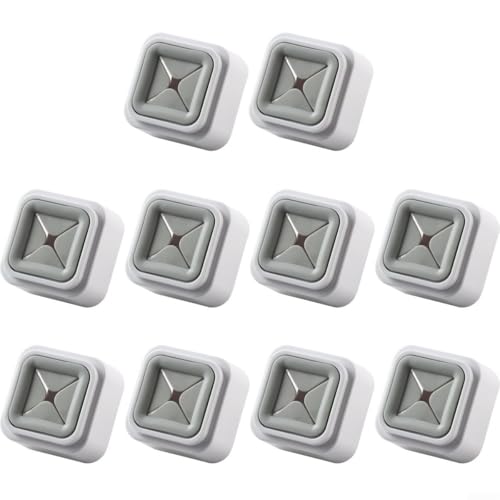 Yuanpgky Geschirrtuchhalter-Set, Wandmontage, mit PVC-Griff für Handtücher, Lappen, Badezimmer, Duschraum, 10 Stück Yuanpgky Geschirrtuchhalter-Set, Wandmontage, mit PVC-Griff für Handtücher, Lappen, Badezimmer, Duschraum, 10 Stück von Yuanpgky