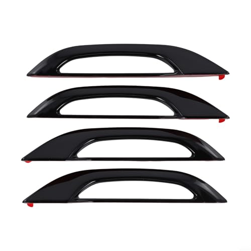 Yuanpgky Glänzende schwarze Außentürgriff-Verkleidung für Modell 3 und Modell Y 2017-2023, ABS-Kunststoff mit doppelseitigem Automobil-Klebeband für einfache Yuanpgky Glänzende schwarze Außentürgriff-Verkleidung für Modell 3 und Modell Y 2017-2023, ABS-Kunststoff mit doppelseitigem Automobil-Klebeband für einfache von Yuanpgky