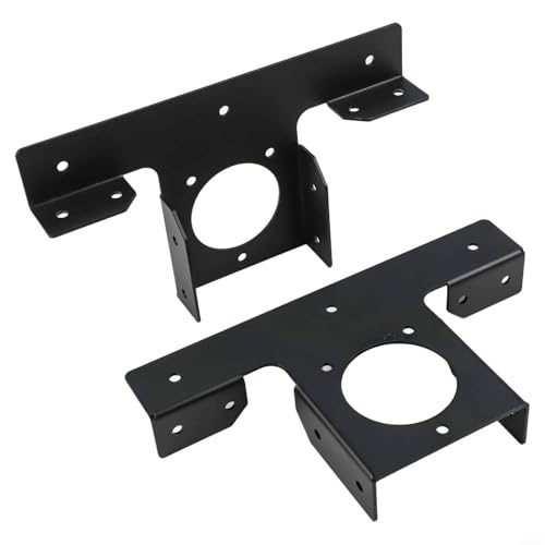 Yuanpgky Outdoor Pergola Mounting Brackets, Stainless Steel Pergola Brackets, T Shape Corner Connectors, for 4x4 Wood Posts Garden Structure Assembly von Yuanpgky
