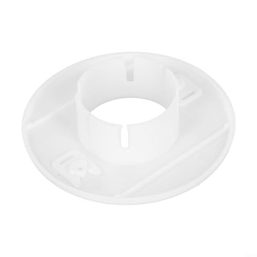 Yuanpgky PP-Lochabdeckungsrosette für Wandkabeleinführung und Rohrdurchgang, 40–80 mm, runde Kanalabdeckplatte für Klimaanlage und Rohrmontage, Weiß (40 mm) von Yuanpgky