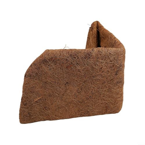 Yuanpgky Runder Hängekorb, Kokosfaser, Ersatz für Blumenkörbe, Gartenpflanzung, Efeu, Snapdragon, Chlorophytum, atmungsaktiv, abbaubar (61 cm) von Yuanpgky