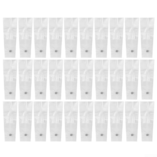 Yuanpgky Sterile Pilz-Pflanzbeutel, PP-Material, 10 x 35 x 8 cm, temperaturbeständige Anzuchtbeutel für Gourmet-Heilpilze, Myzelentwicklung, 10 Stück (30 Stück) von Yuanpgky