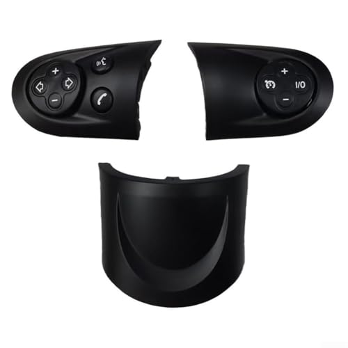 Yuanpgky für Mini Cooper R55 R56 R57 R58 R59 R60 R61 Lenkradknopf mit unterer Abdeckung, OEM 32306794628 32309200098 Innenschalter von Yuanpgky
