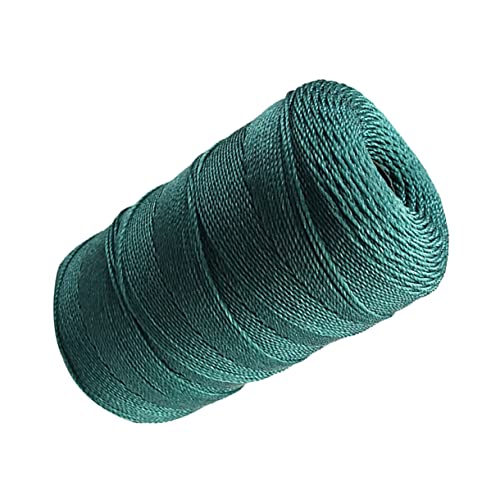 1 Rolle strapazierfähige Nylonschnur, Mehrzweck-6-strängige, geflochtene Nylonschnur für Fischernetz-Reparaturen, Outdoor-Bindung (17,5 x 10 cm) von Yuanyifenglin
