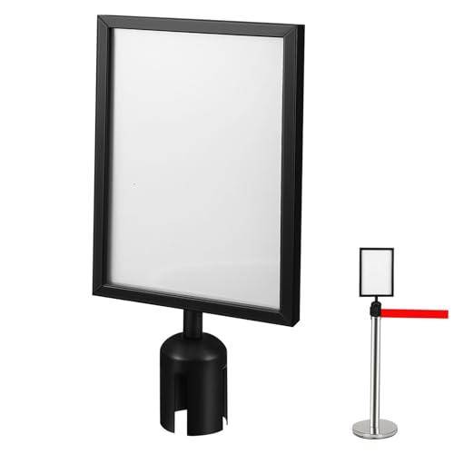 Kleiner Schilderhalter "Welcome Stanchion", kommerzielle Warteschlangenbarriere, vertikaler Schilderhalter für Menschenmengenkontrolle, Sentry von Yuanyifenglin