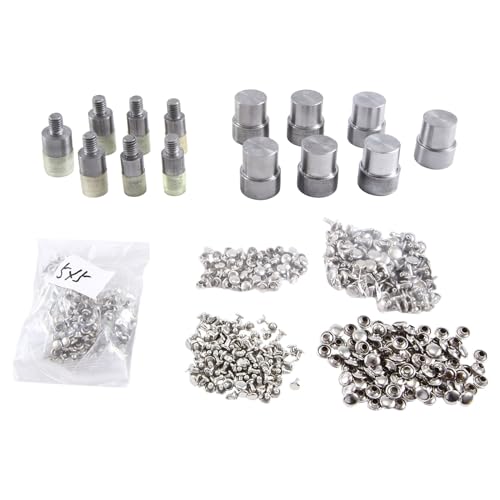 Yuattory 7 Sets Doppelkappennieten Matrizenformwerkzeug für Handpressmaschine, GrößE 5 Mm, 6 Mm, 7 Mm, 8 Mm, 9 Mm, 10 Mm, 12 Mm, DIY-Bastelbedarf Yuattory 7 Sets Doppelkappennieten Matrizenformwerkzeug für Handpressmaschine, GrößE 5 Mm, 6 Mm, 7 Mm, 8 Mm, 9 Mm, 10 Mm, 12 Mm, DIY-Bastelbedarf von Yuattory