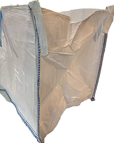 PP 5 Stück Big Bag 90x90x90cm Transportsack Steinsack Gartensack Abfallsack Sack 1250 kg von Yubi Bag